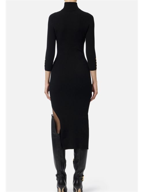 ABITO IN MAGLIA CON TASCHINO ELISABETTA FRANCHI | AM23B56E2110 Nero